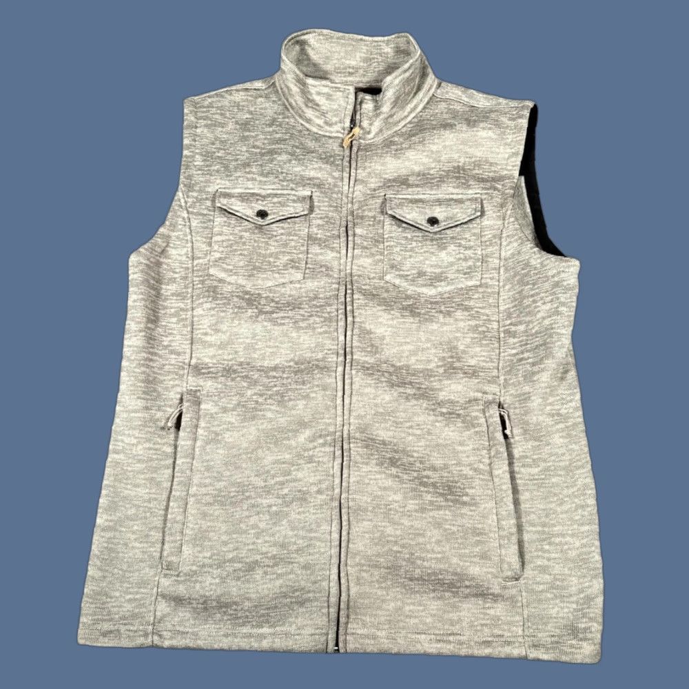 Mountain Khakis VINTAGE Mountain Khakis Vest Mens XL Gray Old Faithful Fleece Classic Fit Size US XL / EU 56 / 4 - 1 Thumbnail