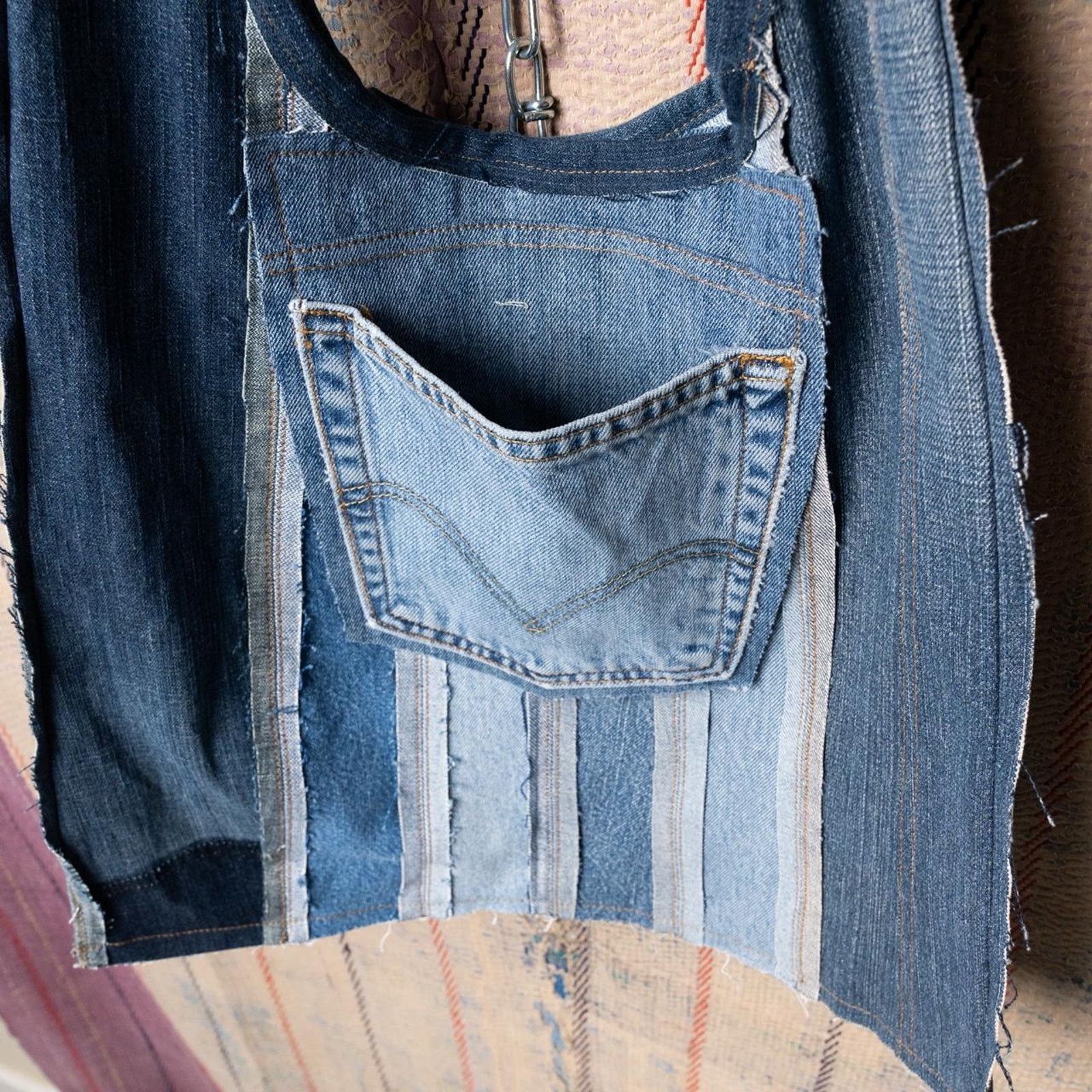 Levi's Custom upcycled hobo bag Size ONE SIZE - 4 Thumbnail