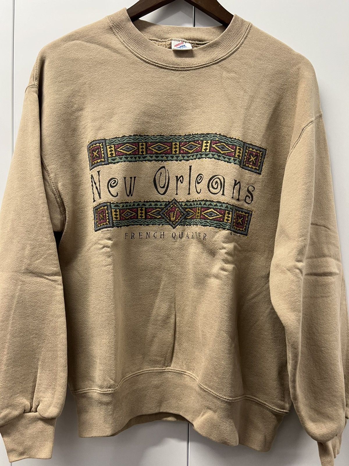Vintage 90's 2000's Y2K VTG Vintage New Orleans French Sweatshirt Size US M / EU 48-50 / 2 - 3 Thumbnail