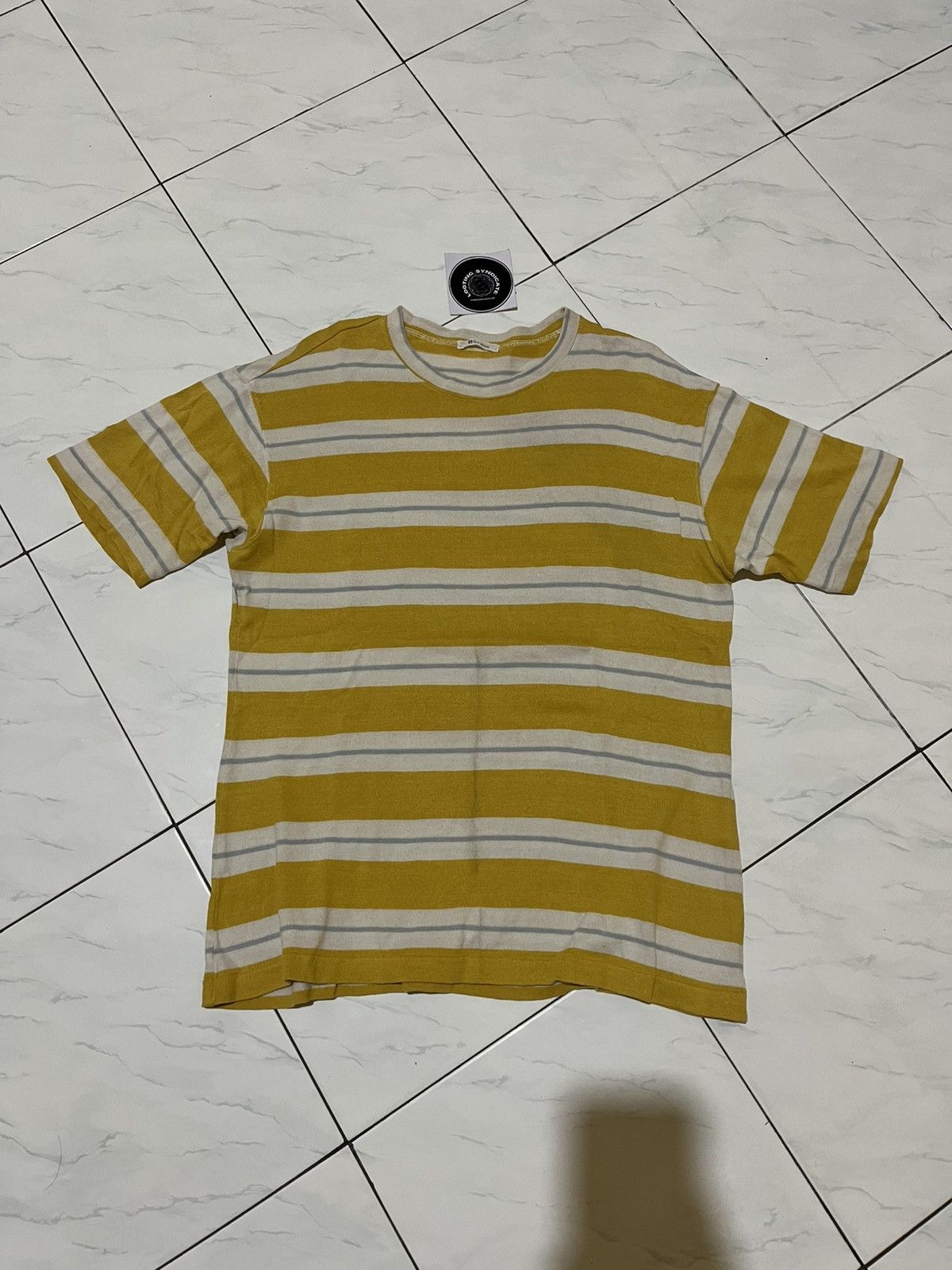 Yohji Yamamoto Vintage Ys For Men Stripes Tee Size US M / EU 48-50 / 2 - 2 Thumbnail