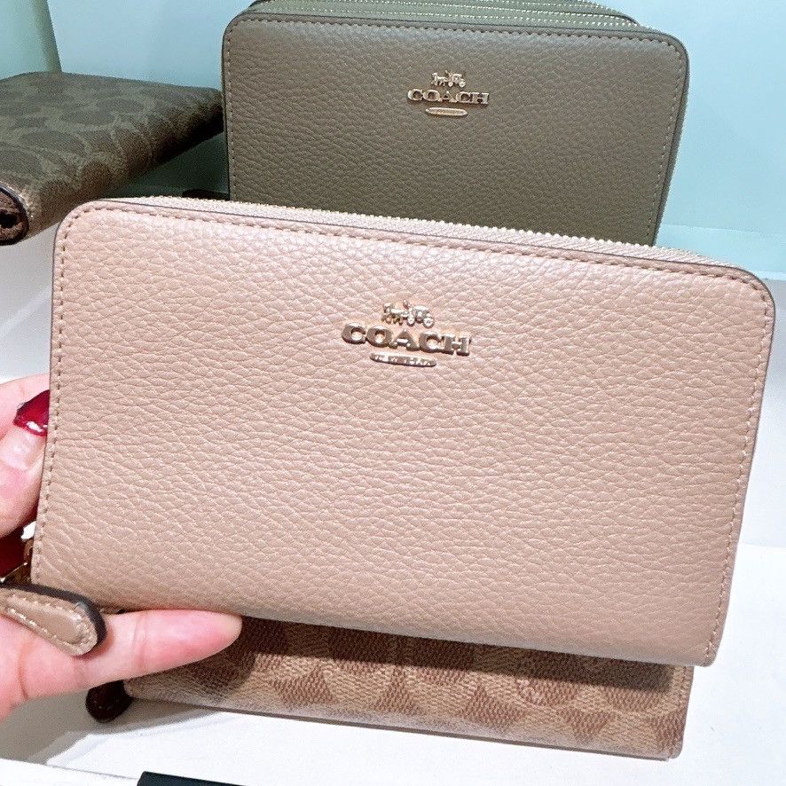 Coach Medium Id Zip Wallet C4124 Size ONE SIZE - 2 Thumbnail