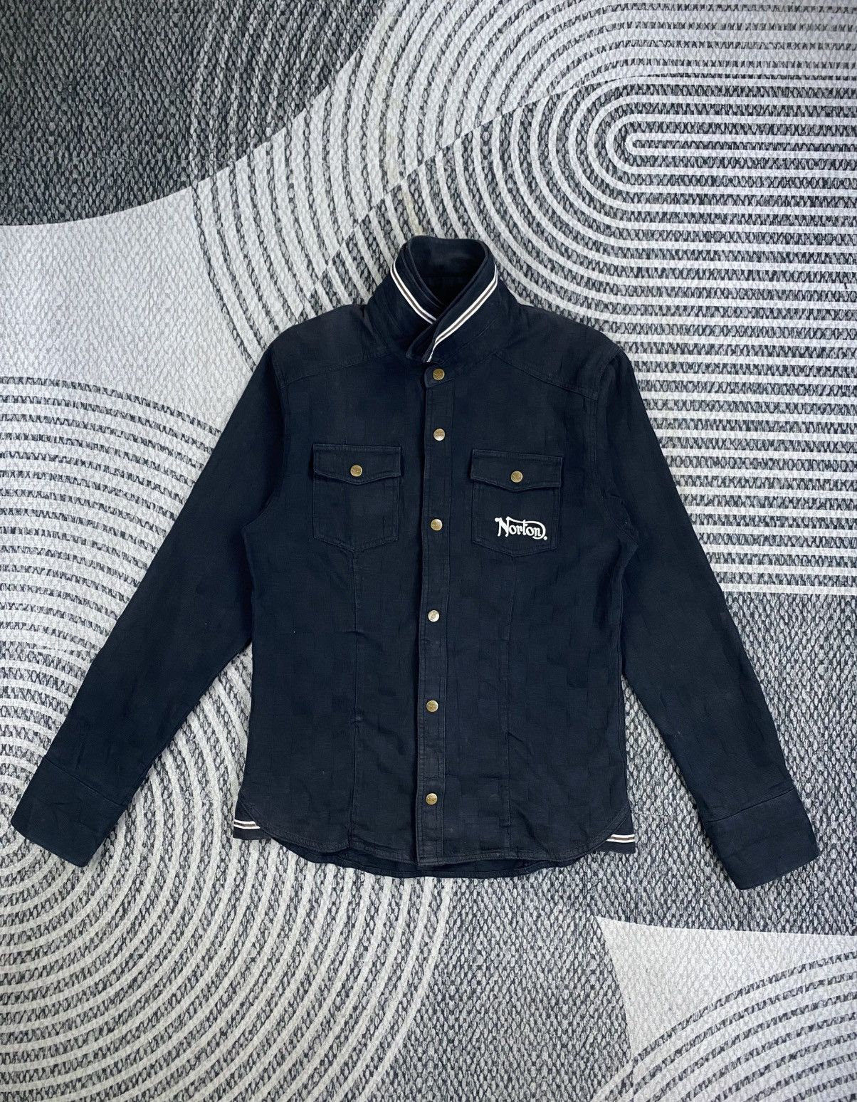 Norton Vintage Norton Embroidery Button Ups Shirt Size US M / EU 48-50 / 2 - 5 Thumbnail
