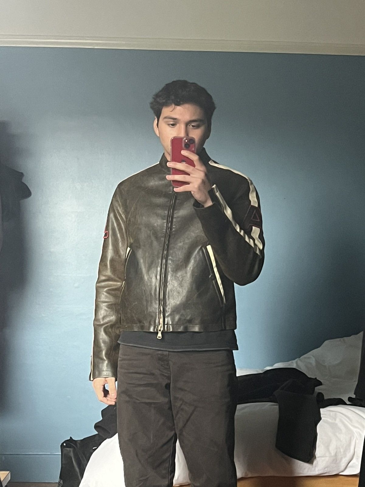 Giorgio Armani Giorgio Armani 90s Vintage Oldschool Leather