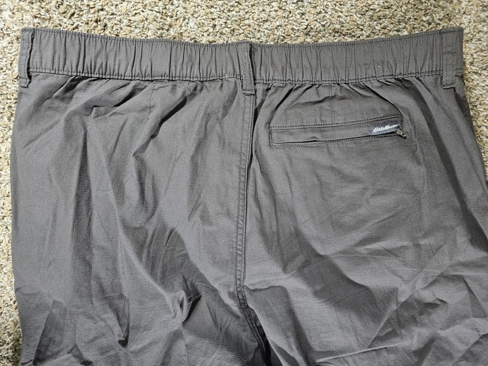 Eddie Bauer Eddie Bauer Ripstop Hiking Pants Men's 38x32 Gray Size US 38 / EU 54 - 6 Thumbnail