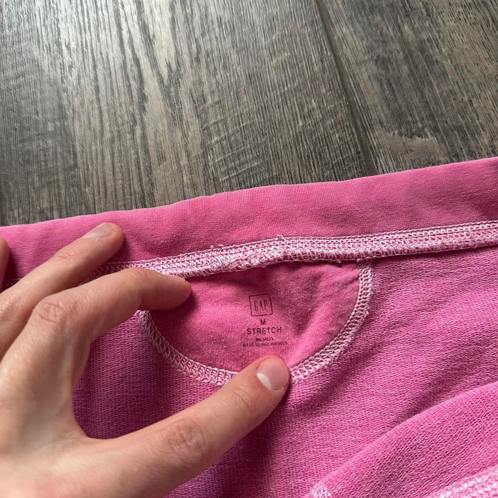 Gap × Vintage Vintage Y2K 00s Gap Pink Cotton Mini Sporty Tennis Skirt Size 28" / US 6 / IT 42 - 5 Thumbnail