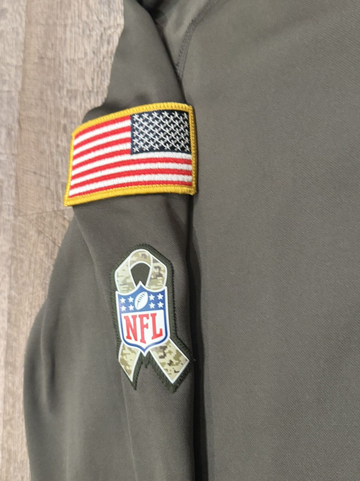 NFL Nike NFL Salute To Service New Orleans Saints Camo Hoodie Size US S / EU 44-46 / 1 - 3 Thumbnail