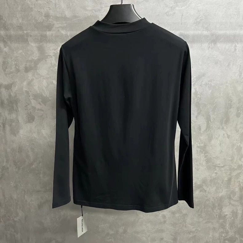 Balenciaga Balenciaga Black grimace print logo long sleeve Size US L / EU 52-54 / 3 - 2 Thumbnail