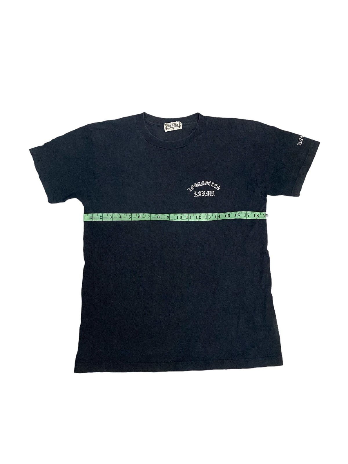 Japanese Brand × Vintage Vintage Karma Los Angeles Distress Tee Size US M / EU 48-50 / 2 - 6 Thumbnail
