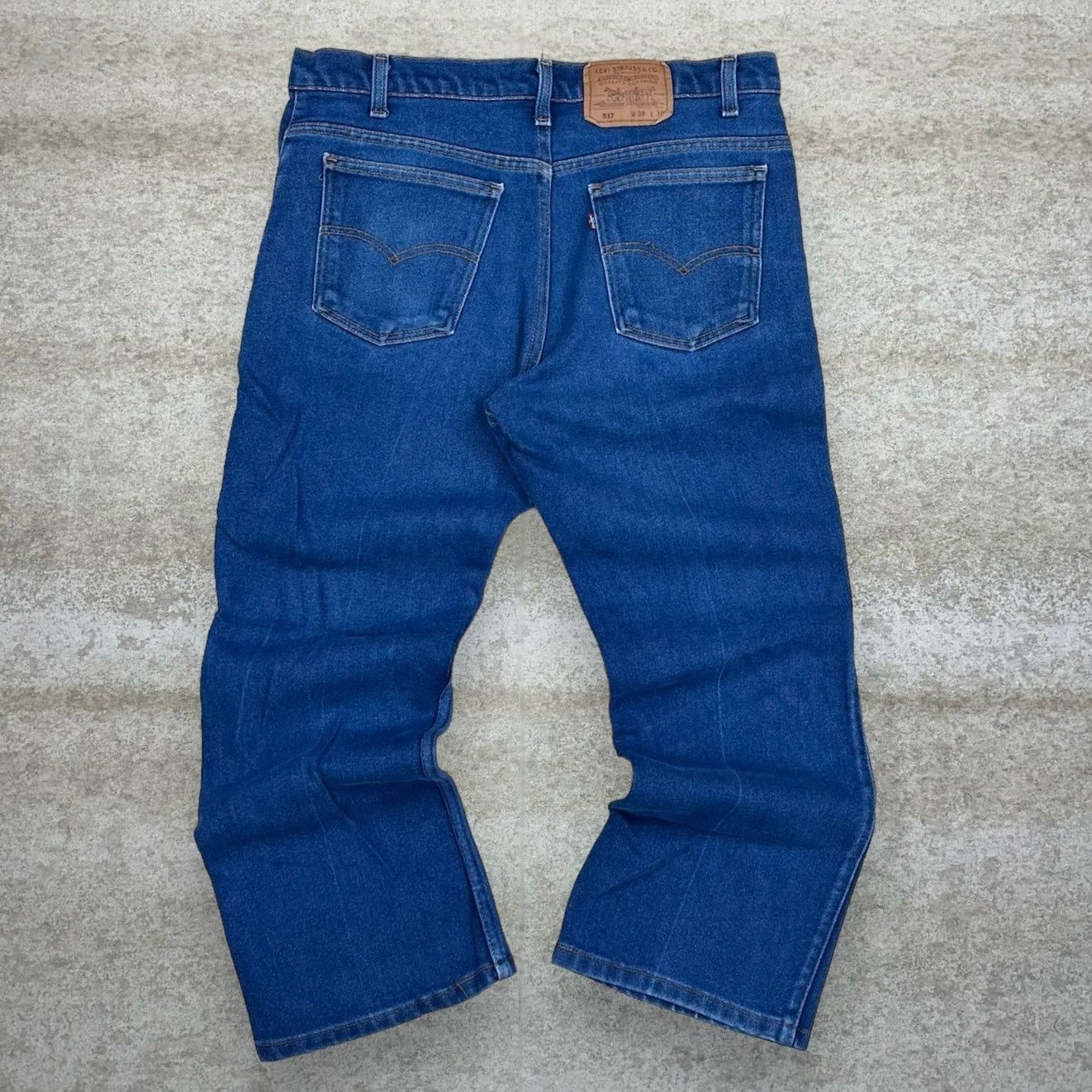 Levi's Vintage 90s Levis 517 Jeans 38x30 Bootcut Flared Dark Wash Size US 38 / EU 54 - 1 Thumbnail