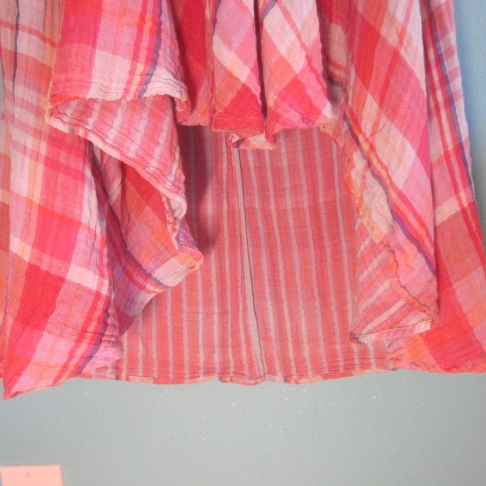 Anthropologie Anthropologie Maeve Summer Gauzy Cotton Pink Plaid Dress Siz Size S / US 4 / IT 40 - 5 Thumbnail