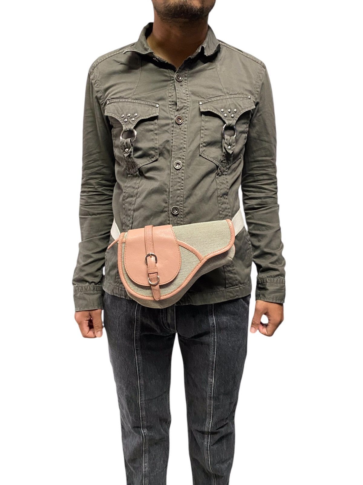 Japanese Brand Art/Berg japanese brand inspired bg Dior saddle bag Size ONE SIZE - 1 Thumbnail