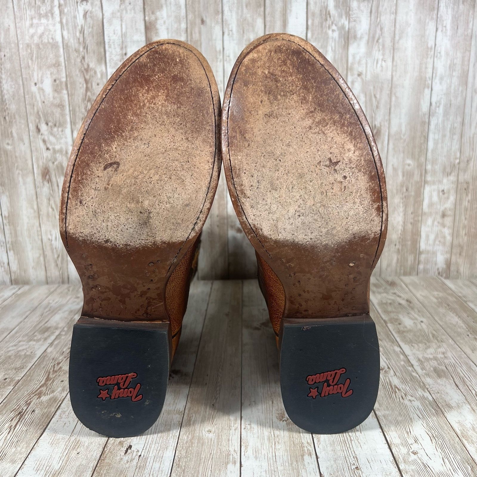 Tony Lama Tony lama patron smooth ostrich leather cowboy boots Mens 11 Size US 11 / EU 44 - 7 Thumbnail