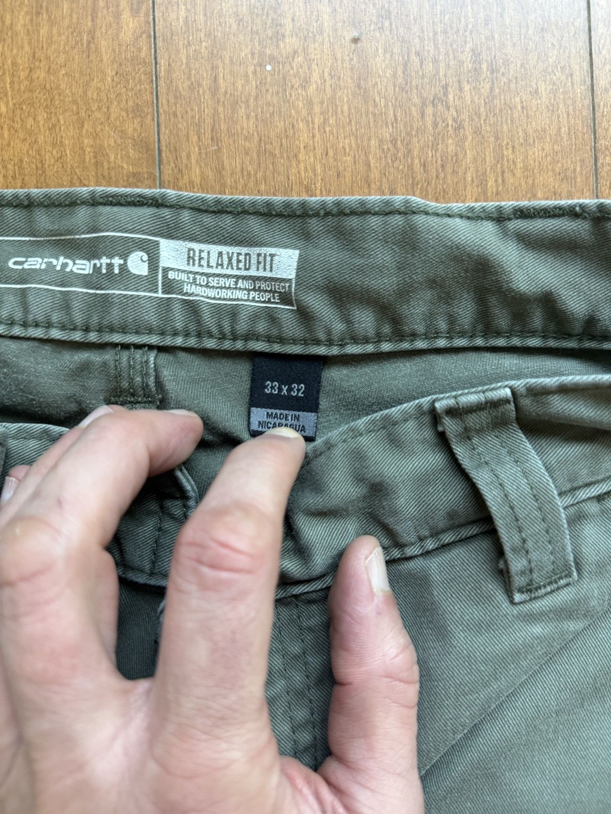 Carhartt Vintage Carhartt carpenter pants Size US 33 - 3 Thumbnail