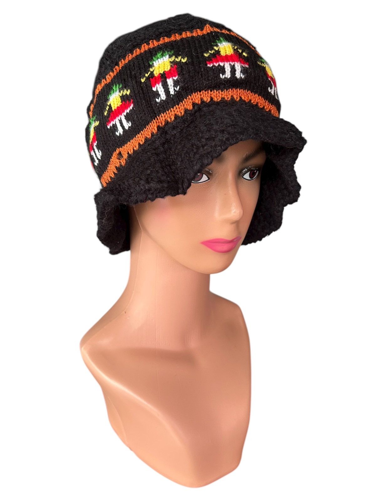 Kapital Crochet Knitted Handmade Bucket Hats Size ONE SIZE - 1 Thumbnail