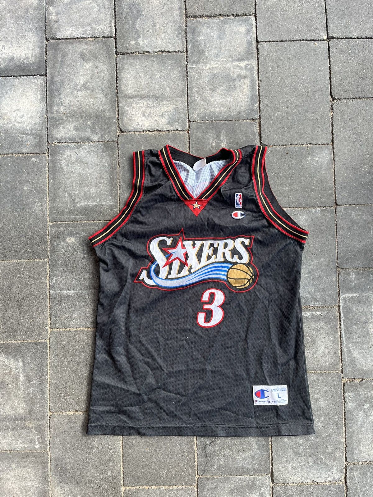 Champion × NBA allen iverson vintage 76ers champion jersey Size US L / EU 52-54 / 3 - 1 Thumbnail