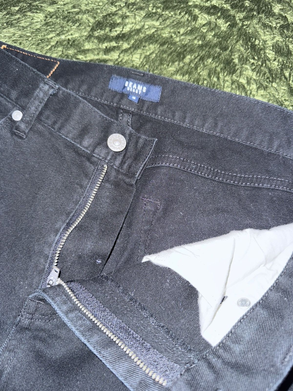 Beams Japan [M] BEAMS HEART JAPAN leather label cotton pants black Size US 32 / EU 48 - 3 Thumbnail