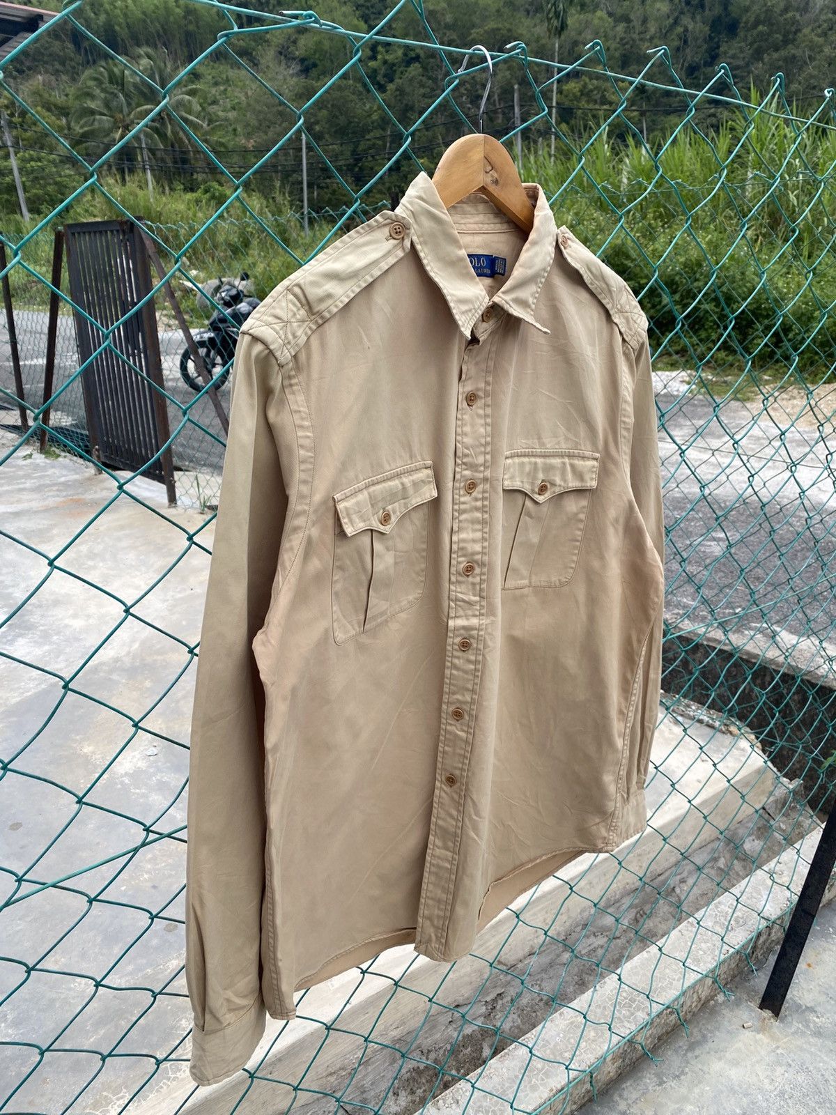 Polo Ralph Lauren Polo ralph lauren linen cotton workshirts Size US L / EU 52-54 / 3 - 4 Thumbnail