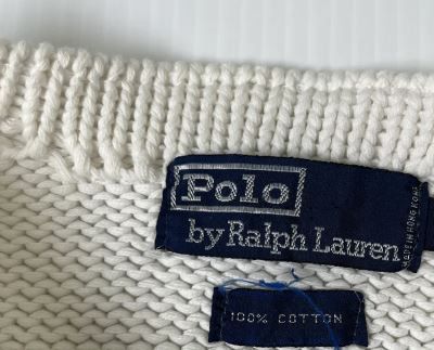Polo Ralph Lauren Vintage Polo Ralph Lauren Scribble Knit Sweater XL Size US XL / EU 56 / 4 - 7 Thumbnail
