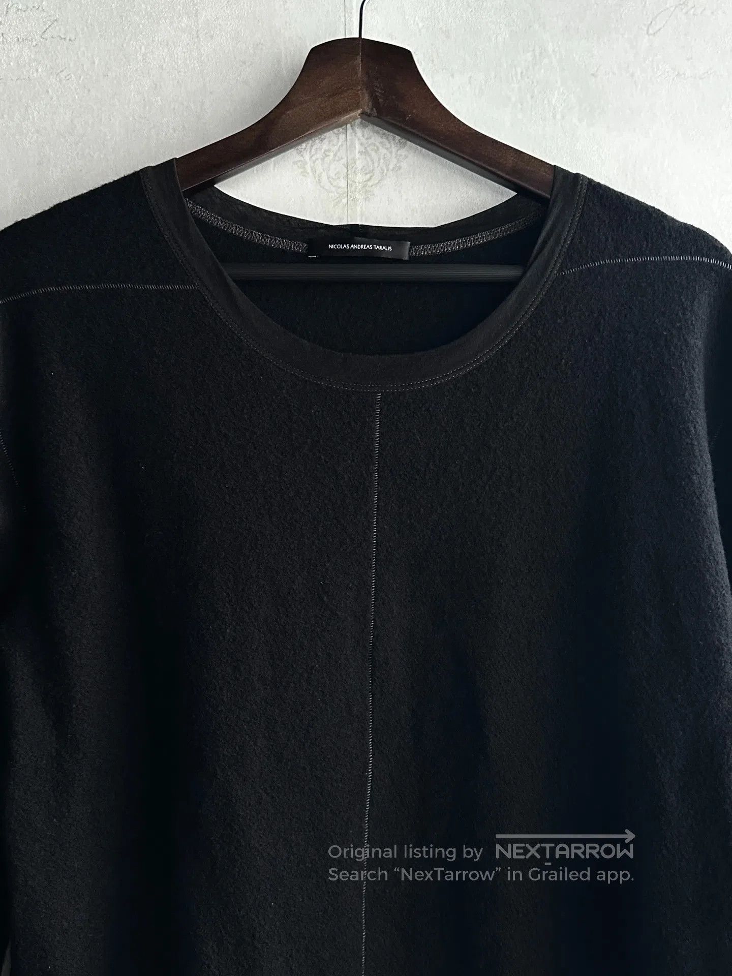 Nicolas Andreas Taralis nicolas andreas taralis Suture wool sweater| Size US XL / EU 56 / 4 - 4 Thumbnail