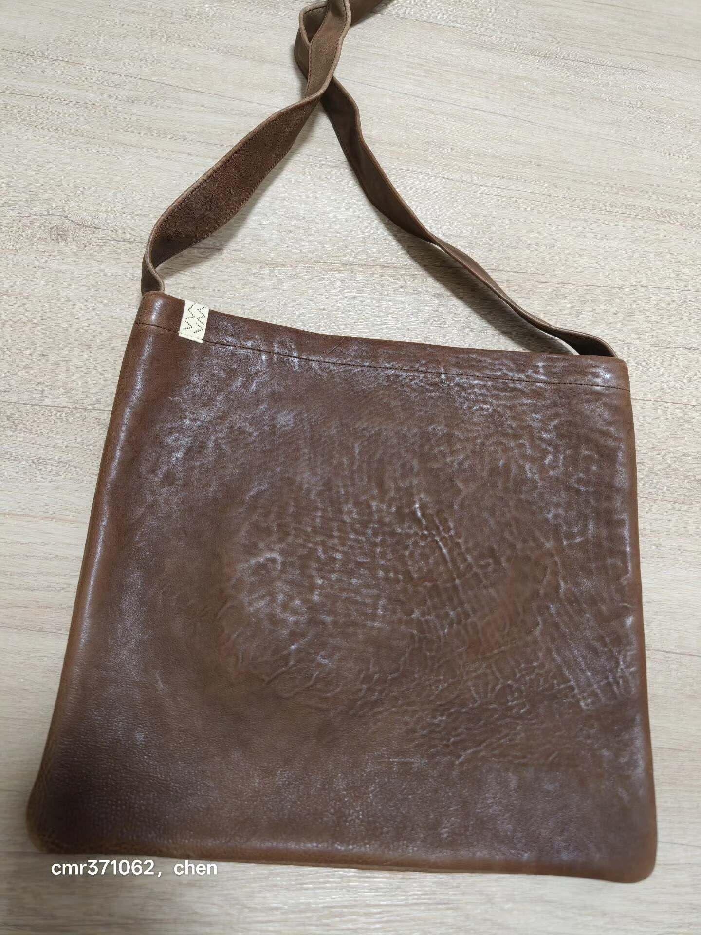 Visvim VISVIM 24AW Leather Musette Bag DMGD Size ONE SIZE - 1 Thumbnail