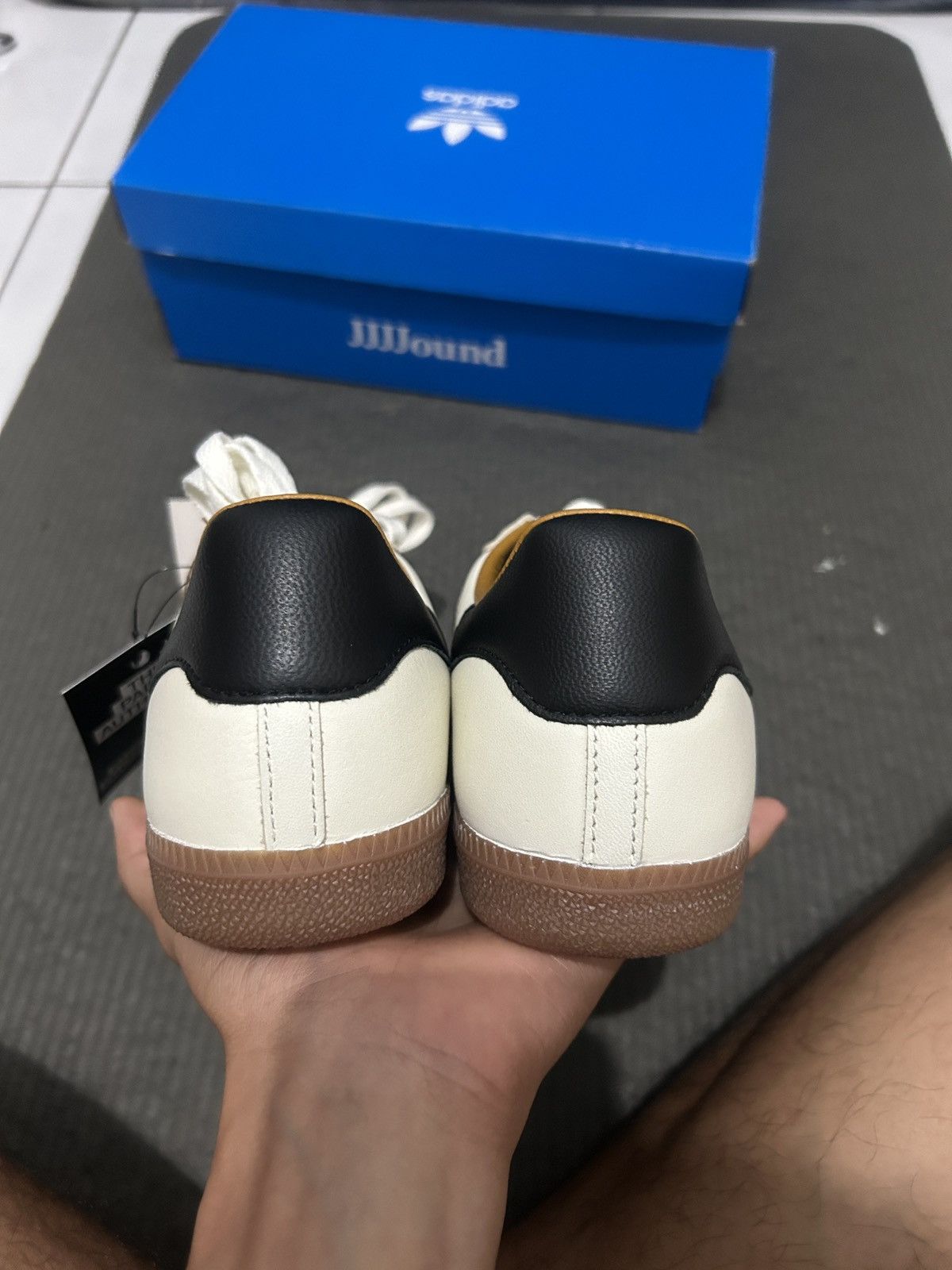 Adidas × JJJJound Adidas samba mig jjjjound white Size US 7.5 / EU 40-41 - 3 Thumbnail