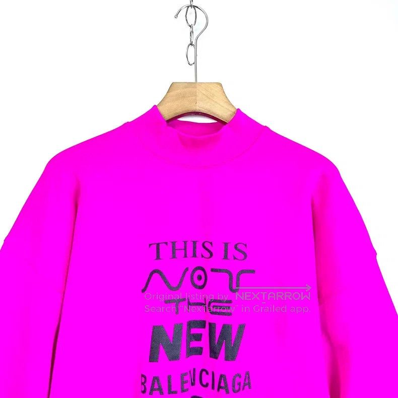 Balenciaga Balenciaga Pitaya Color Semi-high Neck Eco-friendly Logo P Size US XS / EU 42 / 0 - 3 Thumbnail