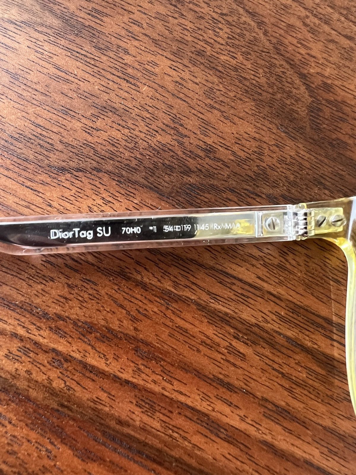 Dior Dior Diortag SU 70H0 yellow white Size ONE SIZE - 11 Thumbnail