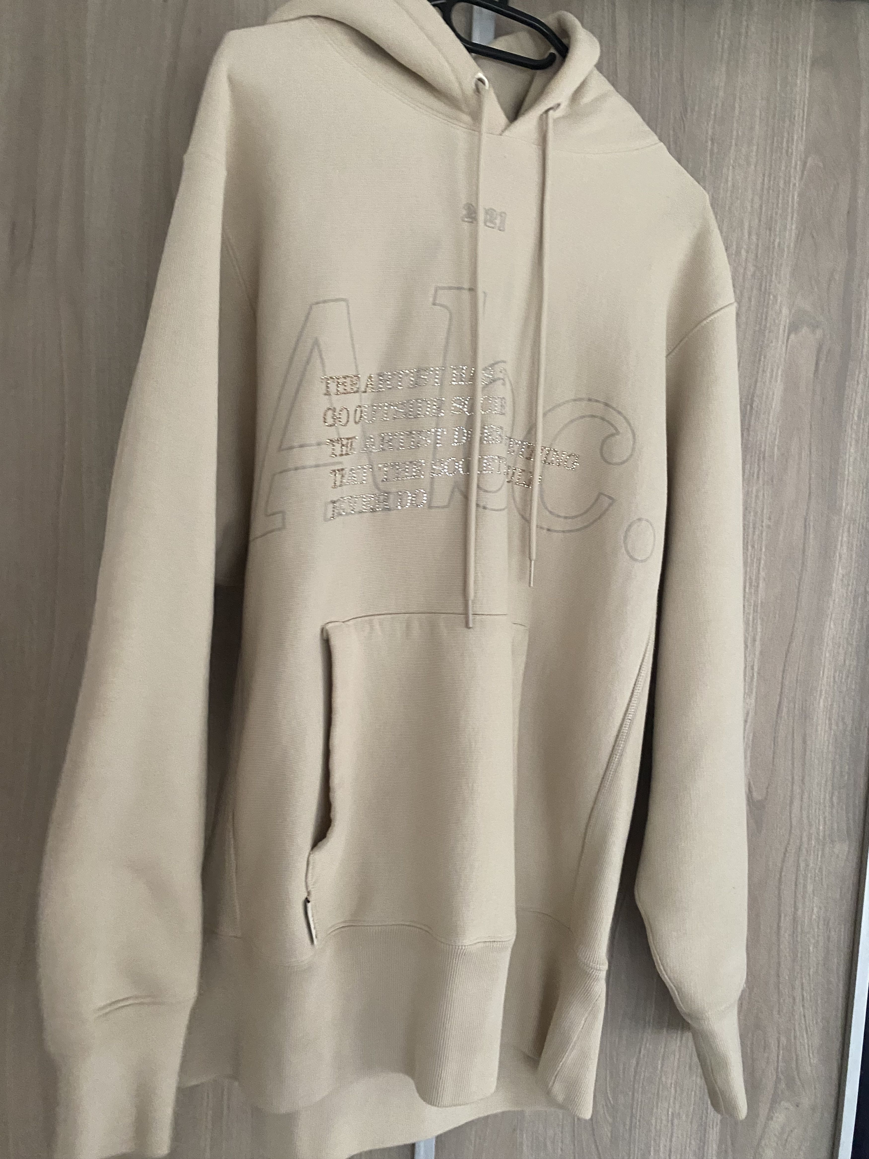 Advisory Board Crystals Abc. Artist Series 2021 Moonstone Grey Hoodie Size US L / EU 52-54 / 3 - 10 Thumbnail