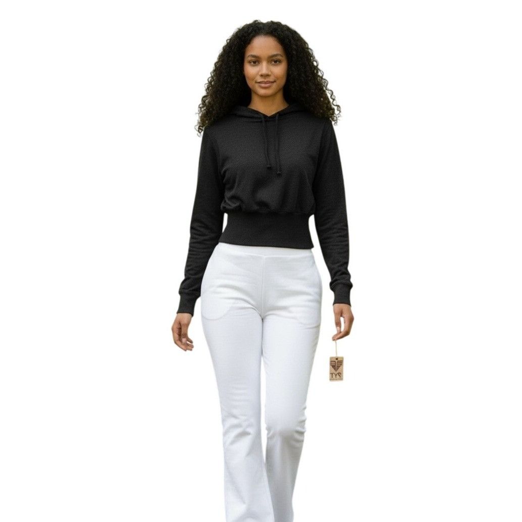 Other TYR women’s Santorini Off Shore Hoodie, Black, M (8) Size M / US 6-8 / IT 42-44 - 2 Thumbnail