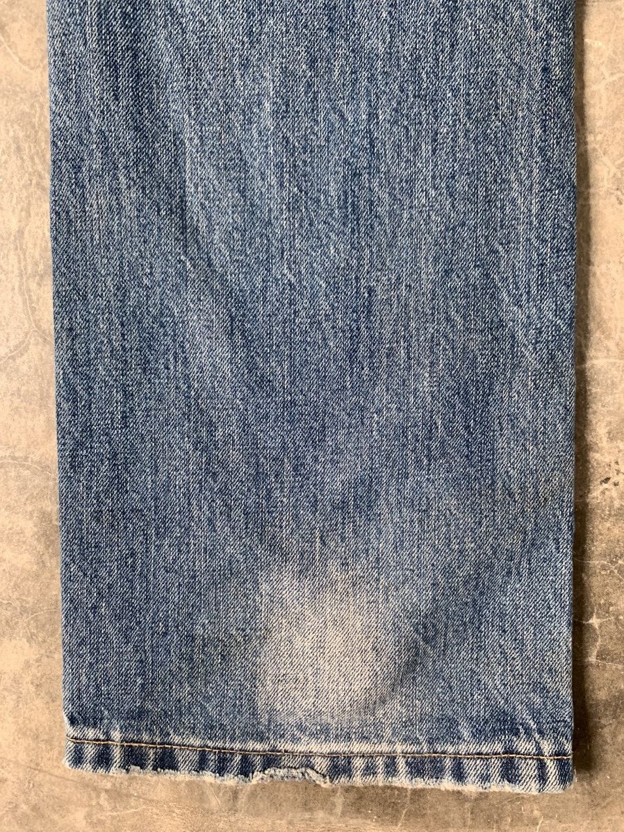 45rpm Vintage Selvedge Jeans Cult Of Individuality Stone wash Size US 31 - 18 Thumbnail