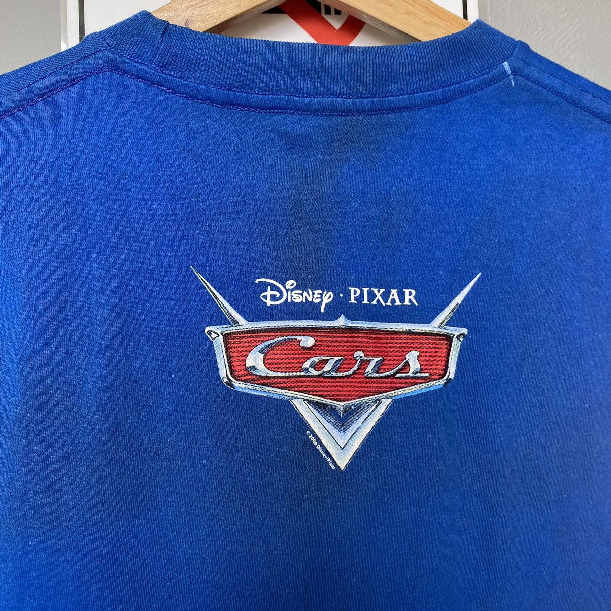 Disney Thrashed Vintage 2006 Cars Pixar Movie Promo ERD GRUNGE TEE Size US XL / EU 56 / 4 - 10 Thumbnail