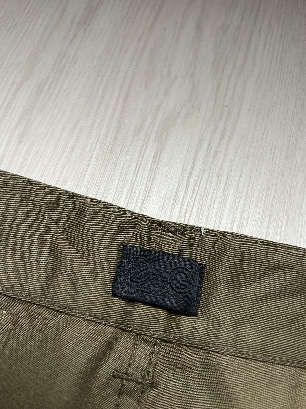 Dolce & Gabbana 2000s Dolce Gabbana Side Zip Two Tone Utility Pants 6 Pocket Size US 30 / EU 46 - 8 Thumbnail