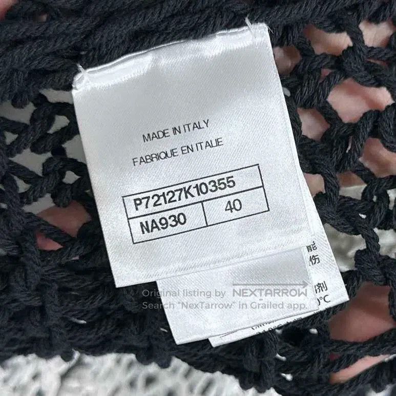 Other Chanel Peace Pigeon Hollow-out Knitted Cardigan coat Size S / US 4 / IT 40 - 5 Thumbnail