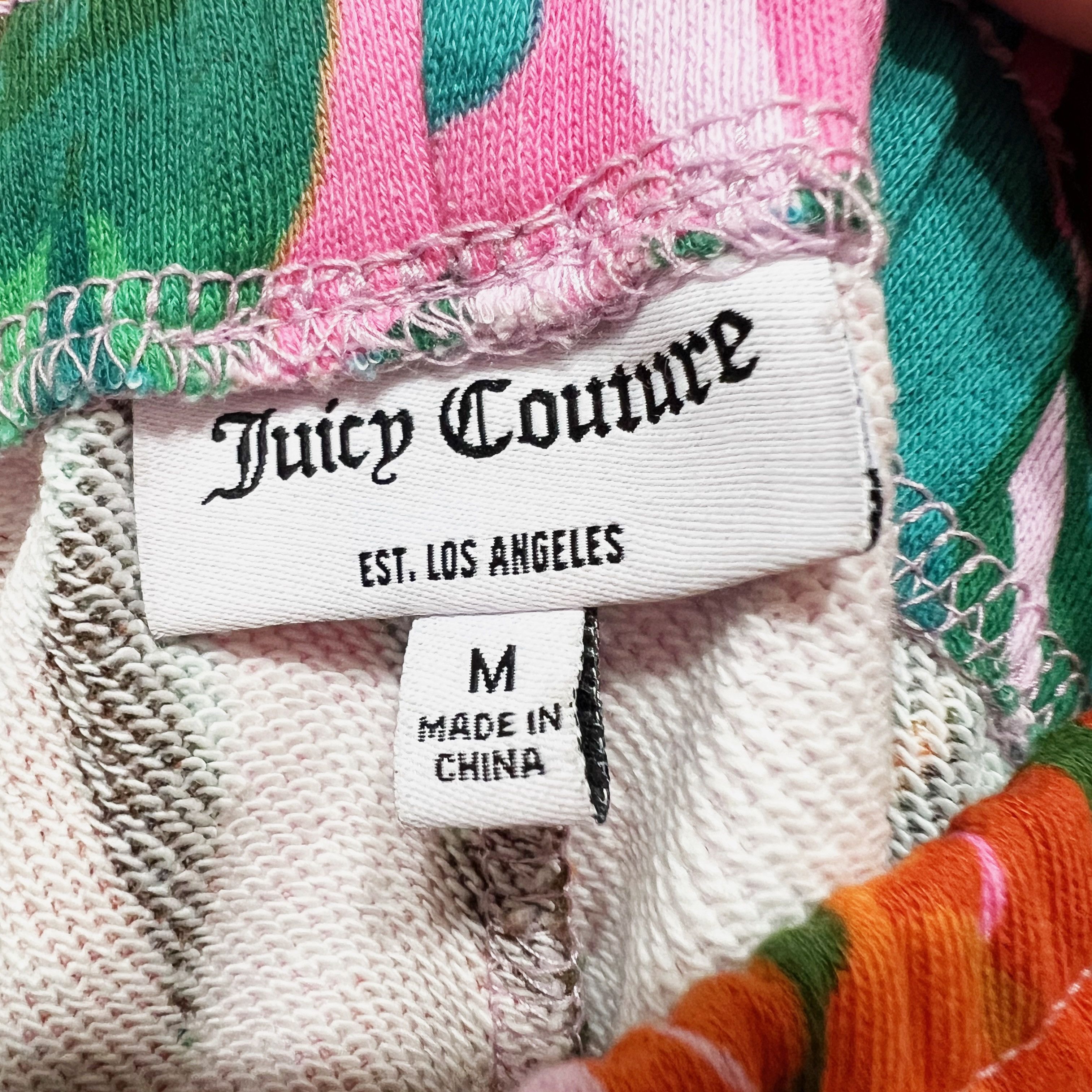Juicy Couture Juicy Couture Women's Cotton Terry Lined Size 30" / US 8 / IT 44 - 2 Thumbnail