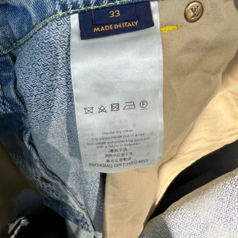 Louis Vuitton Louis Vuitton Checkerboard jeans Size US 33 - 5 Thumbnail