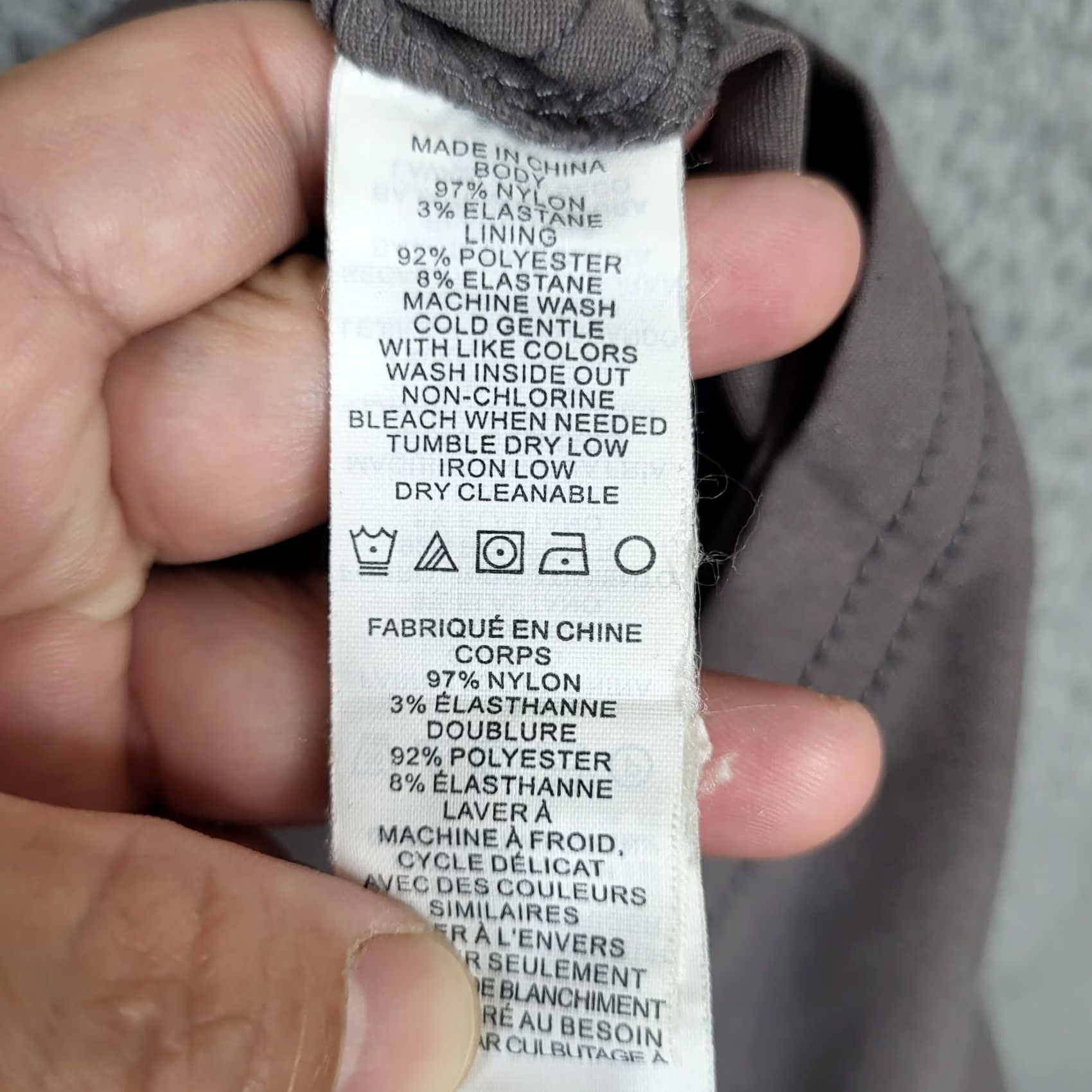 Prana Prana Women's Outdoor Grayish Brown Skort Size 10 Activewear Pants Elastic Waist Regular Color Brown Size ONE SIZE - 3 Thumbnail