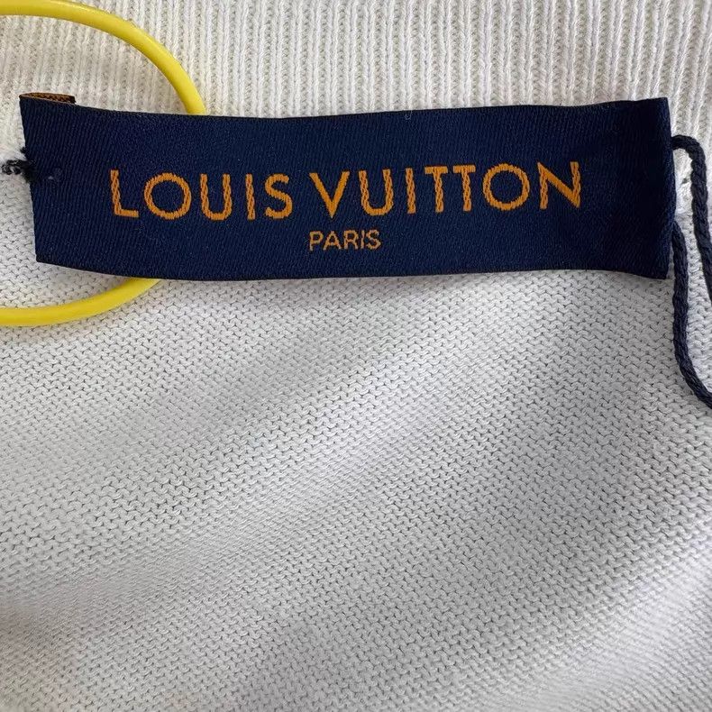 Louis Vuitton Louis Vuitton Nigo Signature Duck Knit Short Sleeve Size US L / EU 52-54 / 3 - 3 Thumbnail