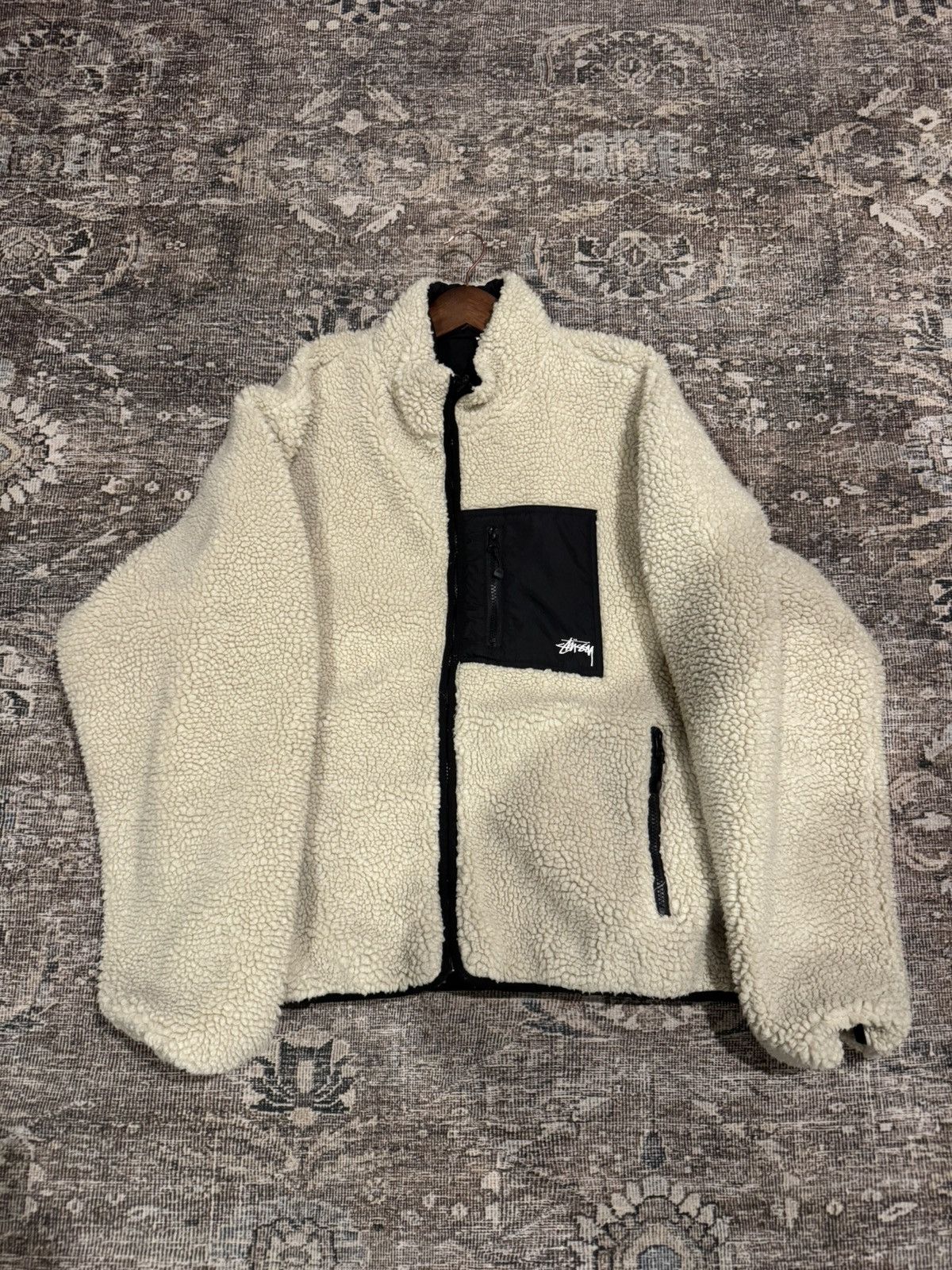 Stussy Stussy eight ball fleece Size US XL / EU 56 / 4 - 1 Thumbnail
