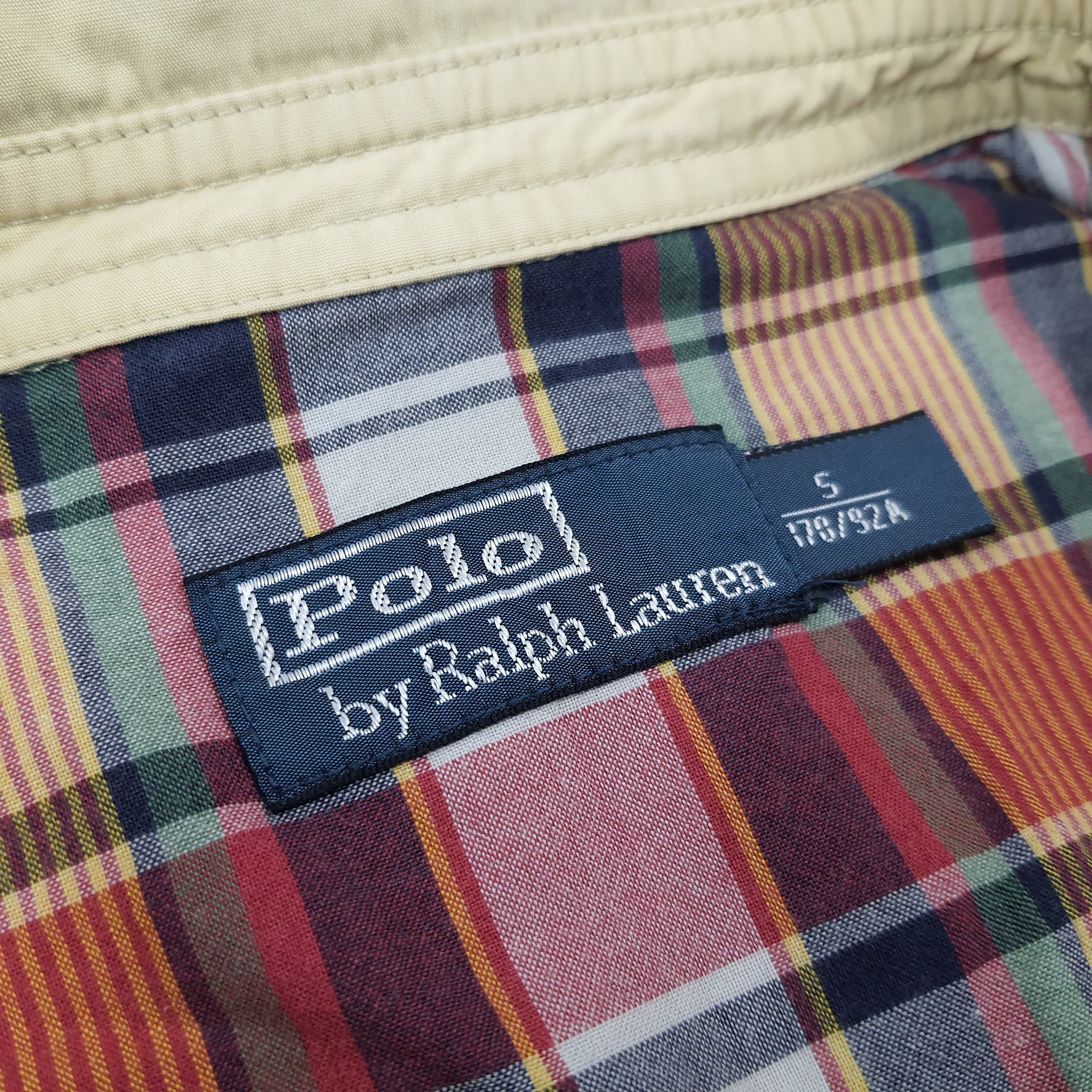 Polo Ralph Lauren Vintage Polo by Ralph Lauren Beige Zipper Jacket C275N3 Size US M / EU 48-50 / 2 - 7 Thumbnail