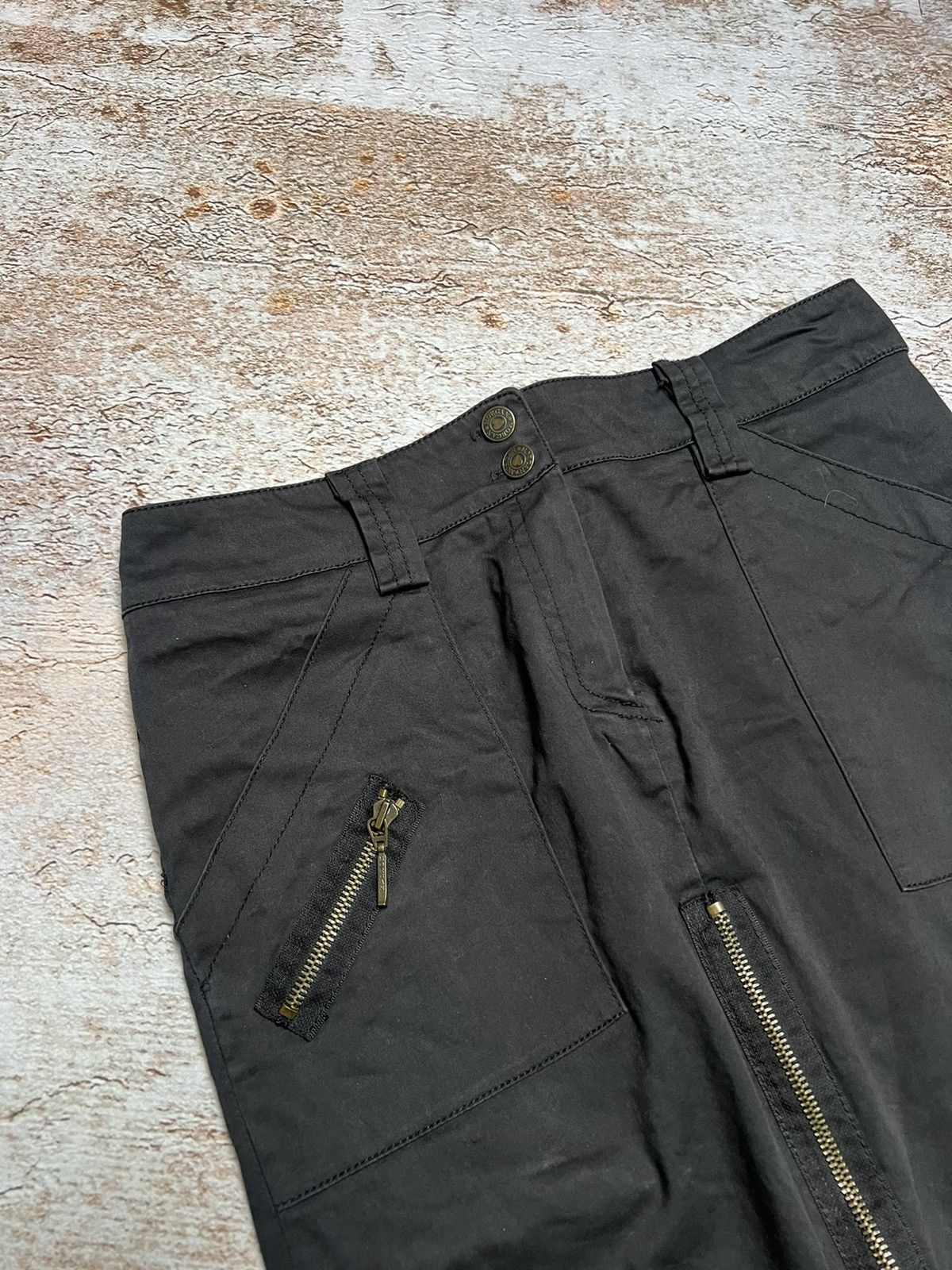 Vintage Morgan de toi vintage front zip pencil skirt Size 28" / US 6 / IT 42 - 4 Thumbnail