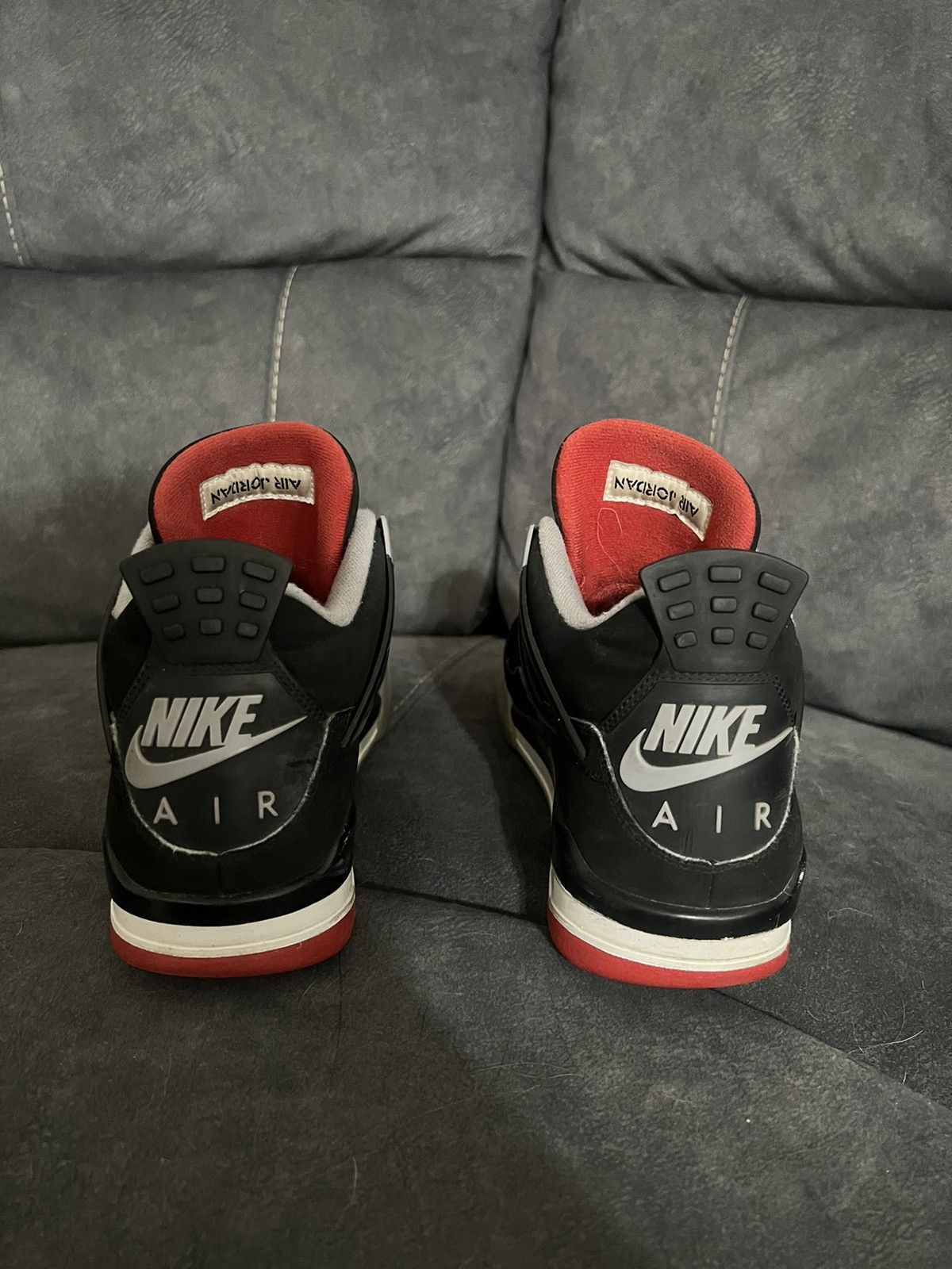 Jordan Brand Jordan 4 “Bred” 2019 Size US 10 / EU 43 - 4 Thumbnail