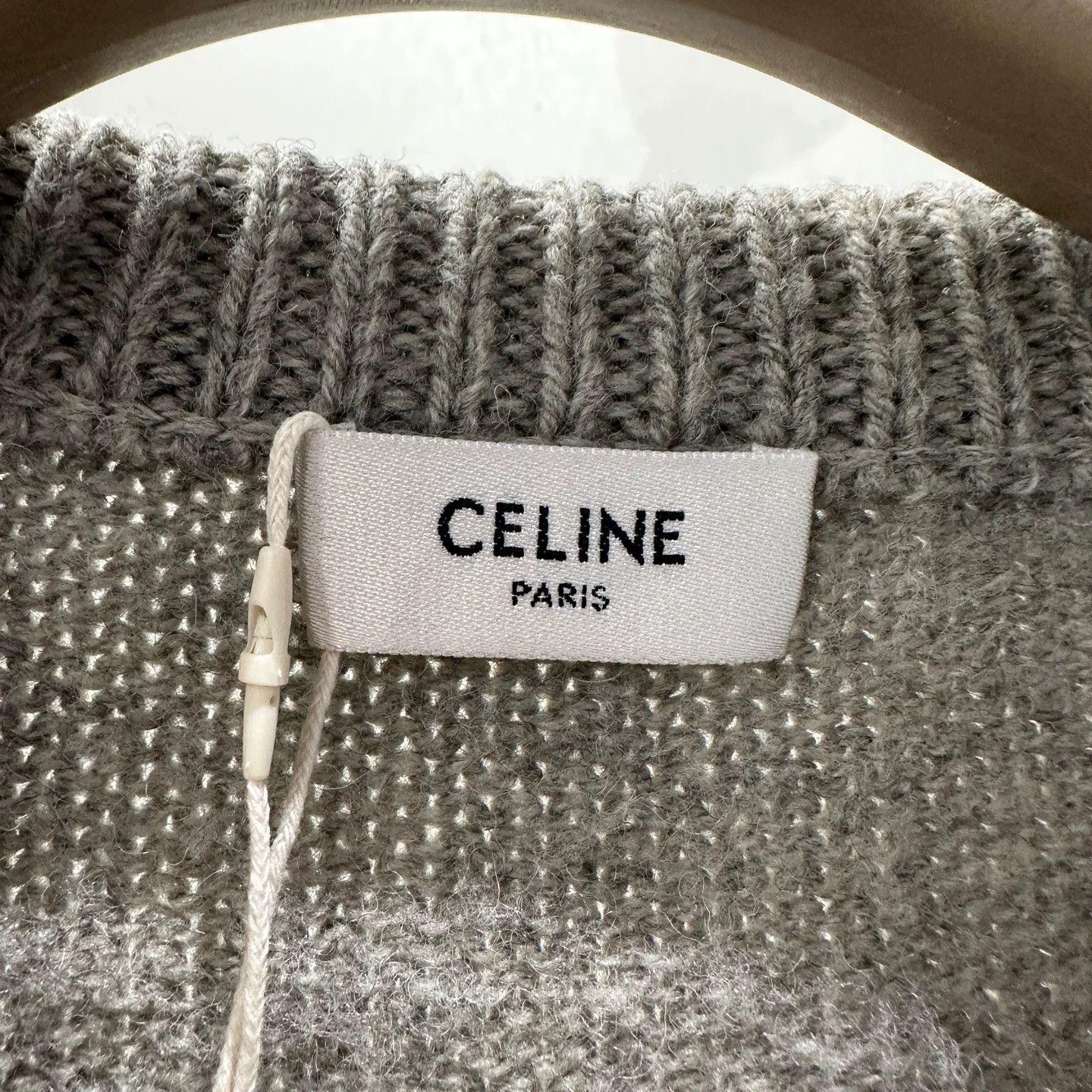 Celine Celine Triomphe Striped Wool Sweater L Size L / US 10 / IT 46 - 3 Thumbnail