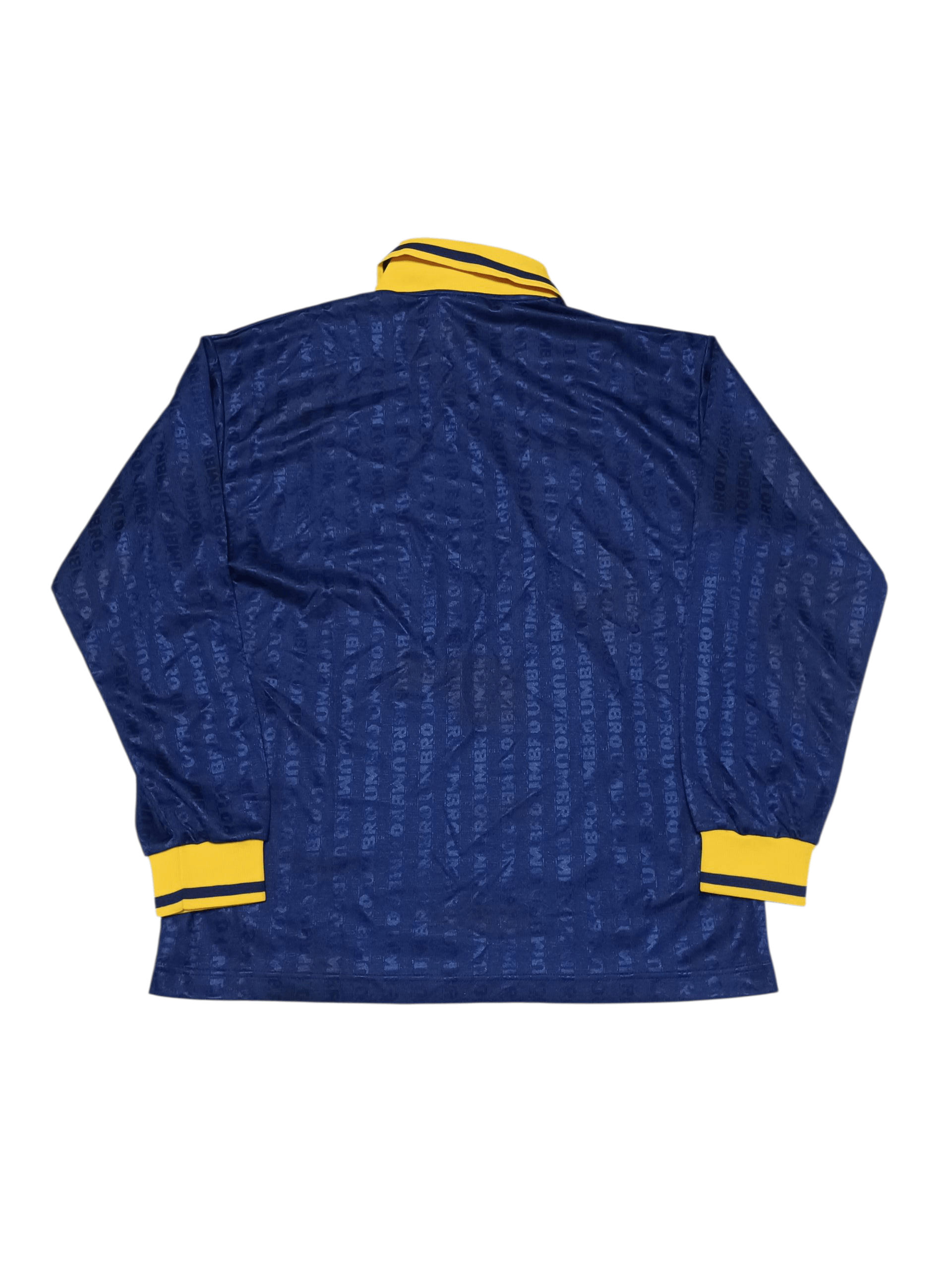 Umbro UMBRO VINTAGE 90S MONOGRAM LONG SLEEVE SOCCER JERSEY Size US M / EU 48-50 / 2 - 3 Thumbnail