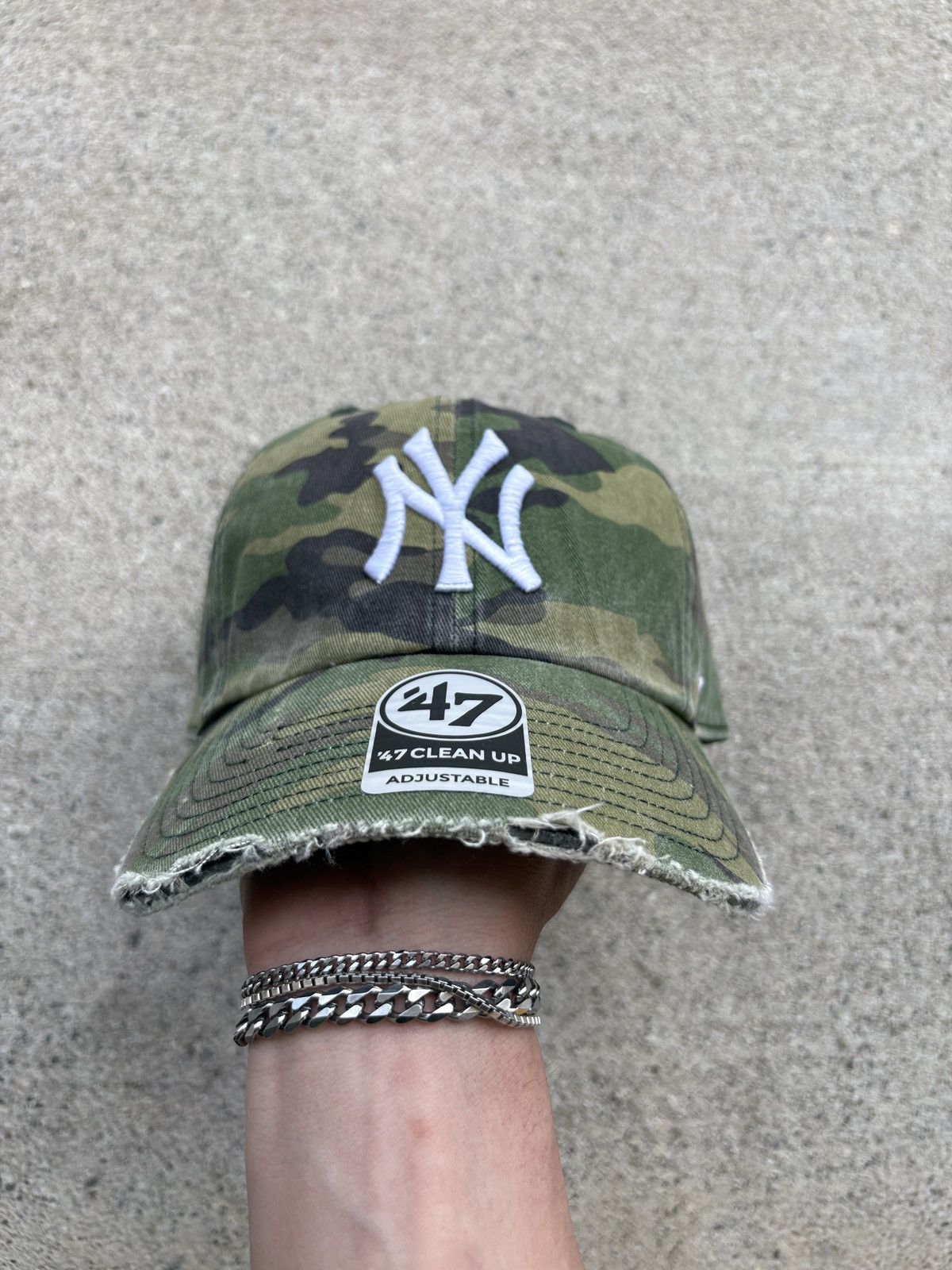 MLB × New Era × New York Yankees New Era MLB New York Yankees U.S. Woodland Camo Trucker Hat Size ONE SIZE - 6 Thumbnail
