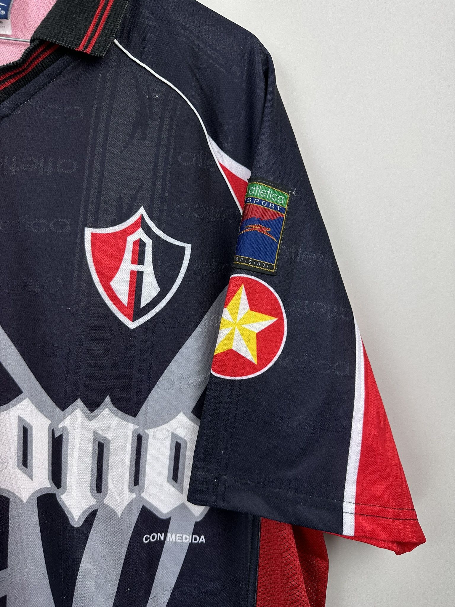 Atletica Atlas FC 1998 Home [XL] Football Soccer Jersey Mexico Size US XL / EU 56 / 4 - 4 Thumbnail