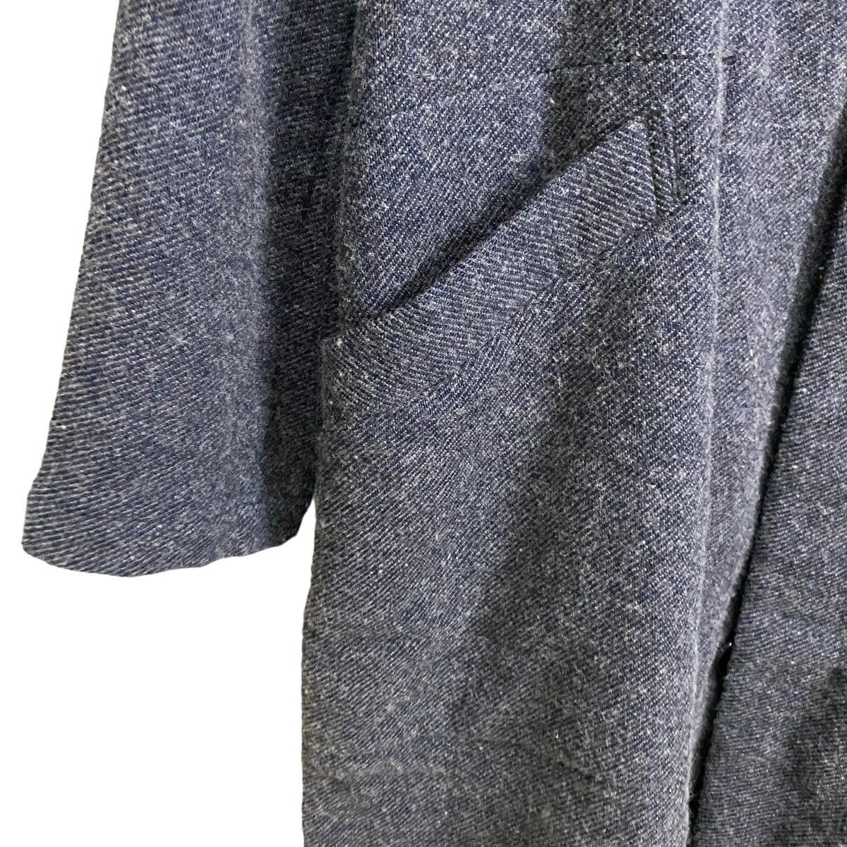 Issey Miyake × Japanese Brand ISSEY MIYAKE PLANTATION WOOL TRENCHCOAT Size US M / EU 48-50 / 2 - 9 Thumbnail