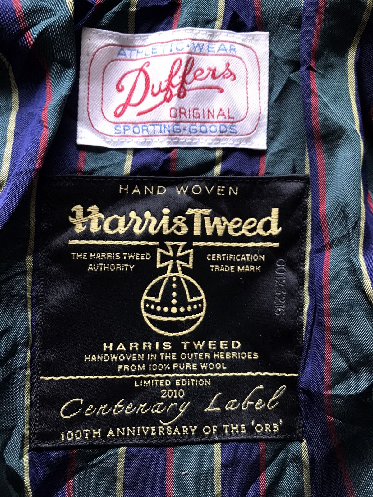 Harris Tweed Harris Tweed Limited Edition 2010 Size US S / EU 44-46 / 1 - 6 Thumbnail