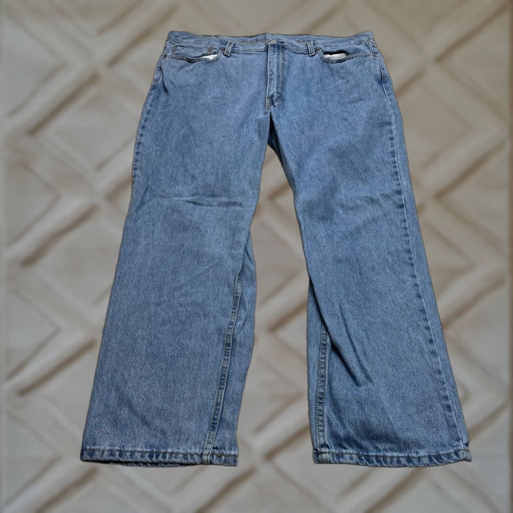 Levi's Levi's 550 Jeans Mens 42x30 Blue Denim Medium Wash Relaxed Straight Levi's 550 Jeans Mens 42x30 Blue Denim Medium Wash Relaxed Straight Fit Size US 42 / EU 58 - 1 Thumbnail