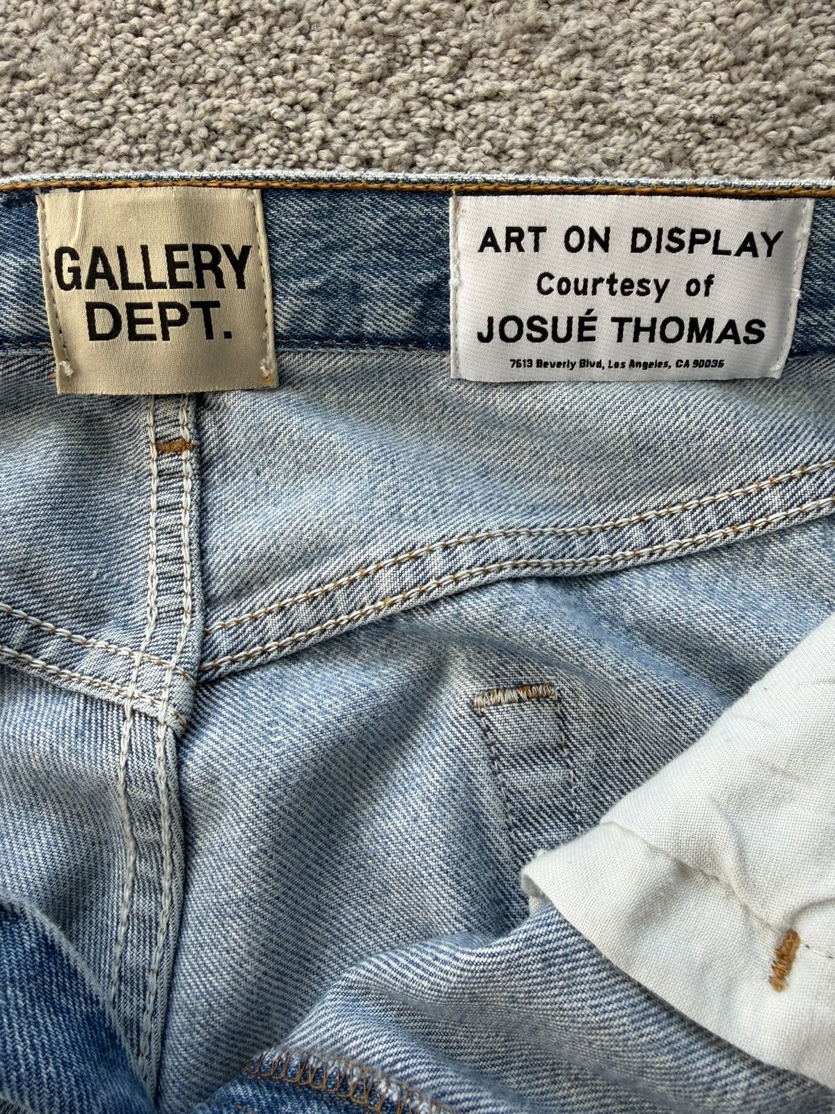 Gallery Dept. Gallery Dept. Distressed Denim ⛓️‍💥 Size US 31 - 5 Thumbnail