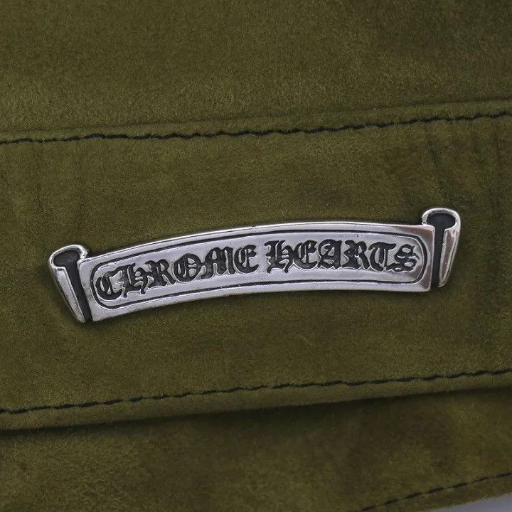 Chrome Hearts Chrome Hearts Cross Button Suede Jacket Size US S / EU 44-46 / 1 - 9 Thumbnail